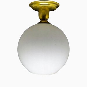 Art Deco Style Pendant Lamp, Poland, 1950s-BKO-1424879