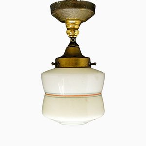 Art Deco Style Pendant Lamp, Poland, 1950s-BKO-1417743