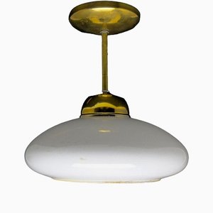 Art Deco Style Pendant Lamp, Poland, 1950s-BKO-1424875