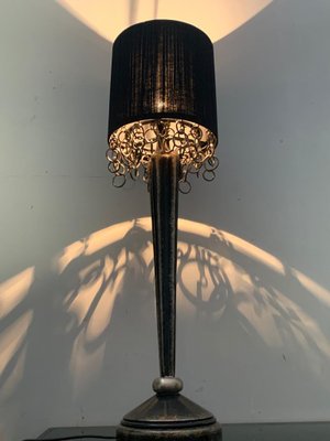 Art Deco Style Table Lamp by Leeazanne for Lam Lee Group Dallas, 1990s-IJR-845857