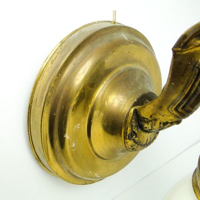 Art Deco Style Wall Lamp, Poland, 1950s-BKO-1424851