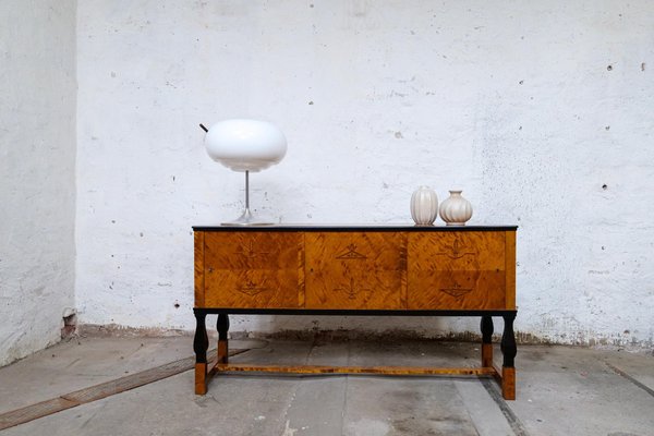 Art Deco Swedish Grace Haga Sideboard by Carl Malmsten, 1930s-UYK-1143043