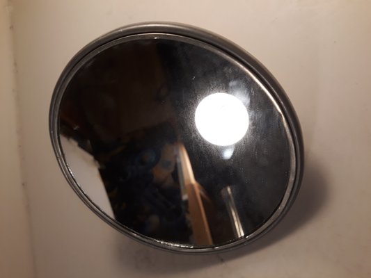 Art Deco Swedish Pewter Mirror, 1930s-HYQ-572141