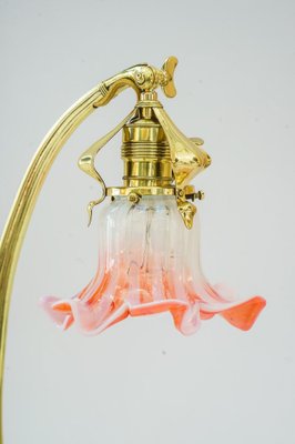 Art Deco Swivel Table Lamp with Original Opaline Glass Shade, Vienna, 1920s-SPD-1791491