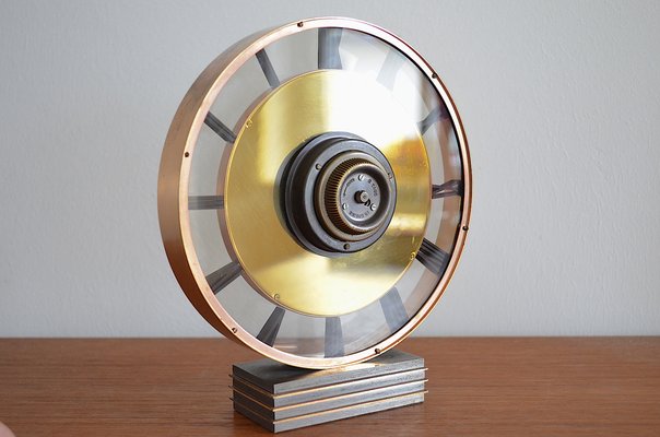 Art Deco Table Clock by Heinrich Möller for Kienzle, 1930s-OV-1293021