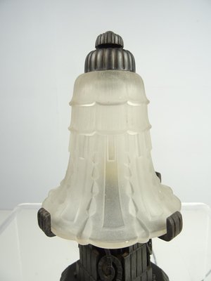 Art Deco Table Lamp by Edgar Brandt, 1920-FPY-1145978