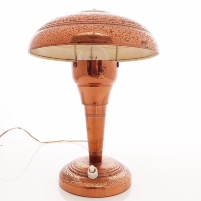 Art Deco Table Lamp in Copper-LLP-1334960