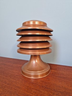 Art Deco Table Lamp in Copper from Coulter, Toronto, 1930s-FAX-1813865