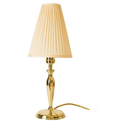 Art Deco Table Lamp with Fabic Shade, Vienna, 1920s-SPD-1702638