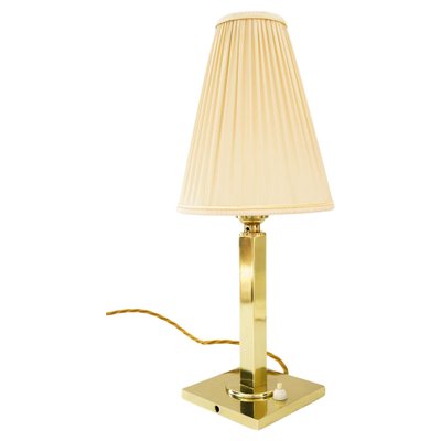 Art Deco Table Lamp with Fabric Shade, Vienna, 1920s-SPD-1723991