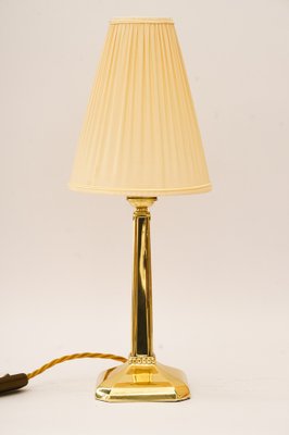 Art Deco Table Lamp with Fabric Shade, Vienna, 1920s-SPD-1811288