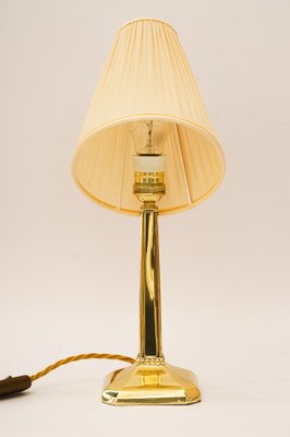 Art Deco Table Lamp with Fabric Shade, Vienna, 1920s-SPD-1811288