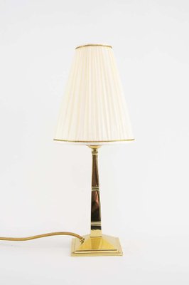 Art Deco Table Lamp with Fabric Shade, Vienna, 1920s-SPD-1020189