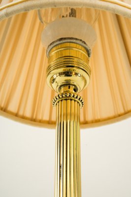 Art Deco Table Lamp with Fabric Shade, Vienna, 1920s-SPD-1028301