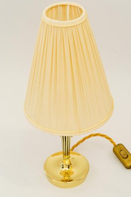 Art Deco Table Lamp with Fabric Shade, Vienna, Austria, 1920s-SPD-1794133