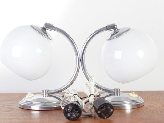 Art Deco Table Lamps, 1930s, Set of 2-ALG-623550