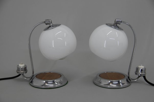 Art Deco Table Lamps, 1930s, Set of 2-TZ-1192553