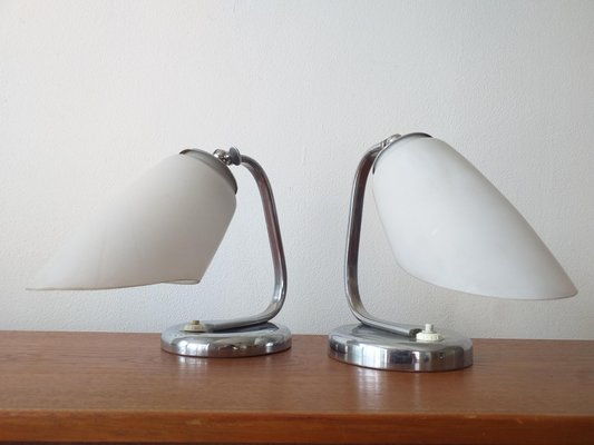 Art Deco Table Lamps, 1930s, Set of 2-TZ-933425