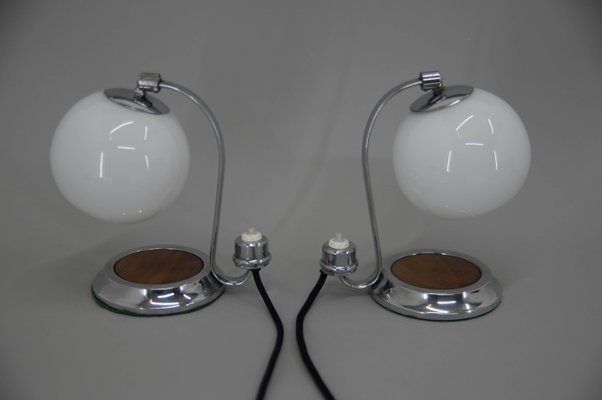 Art Deco Table Lamps, 1930s, Set of 2-TZ-1192553