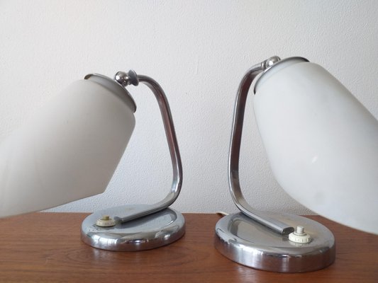 Art Deco Table Lamps, 1930s, Set of 2-TZ-933425