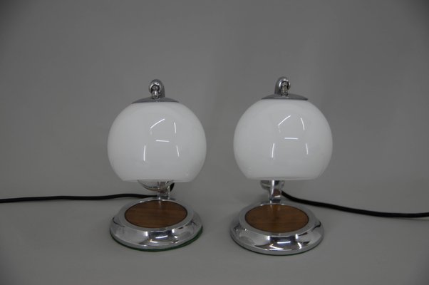 Art Deco Table Lamps, 1930s, Set of 2-TZ-1192553