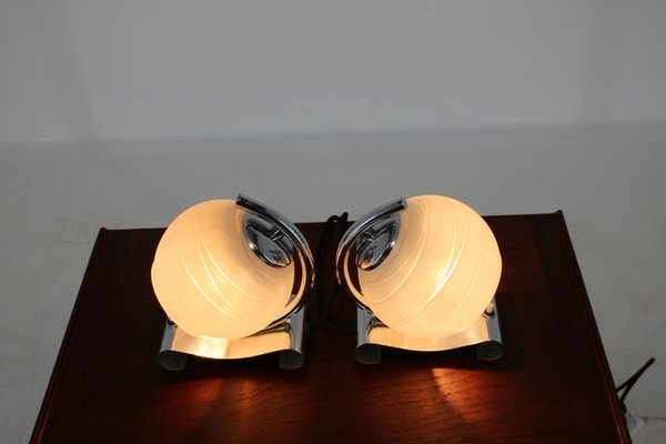 Art Deco Table Lamps from Napako, 1930s, Set of 2-TZ-575108