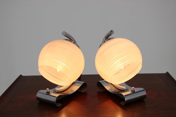 Art Deco Table Lamps from Napako, 1930s, Set of 2-TZ-575108