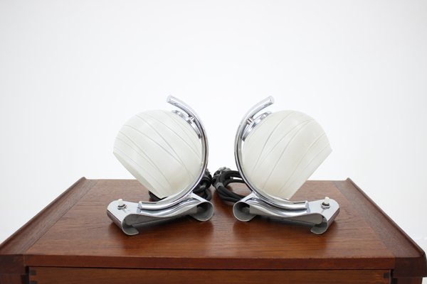 Art Deco Table Lamps from Napako, 1930s, Set of 2-TZ-575108