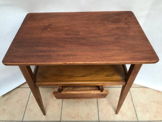 Art Deco Table with a Drawer, 1970s-WQQ-1326331