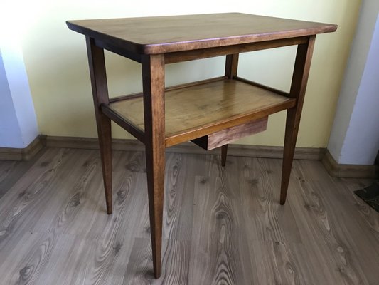 Art Deco Table with a Drawer, 1970s-WQQ-1326331