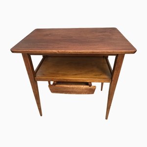 Art Deco Table with a Drawer, 1970s-WQQ-1326331