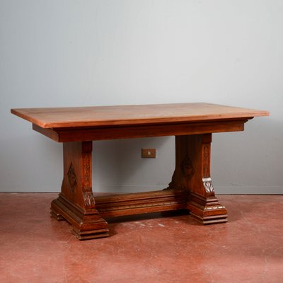 Art Deco Table with Wood Extensions-RAQ-2034145