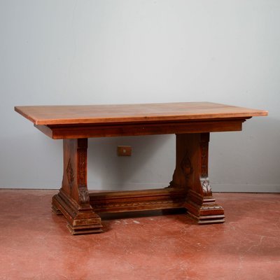 Art Deco Table with Wood Extensions-RAQ-2034145