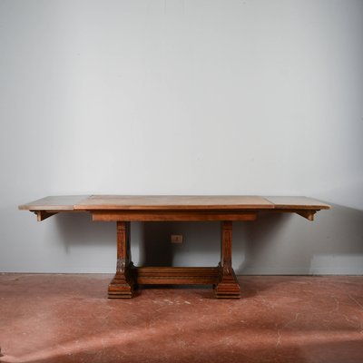 Art Deco Table with Wood Extensions-RAQ-2034145