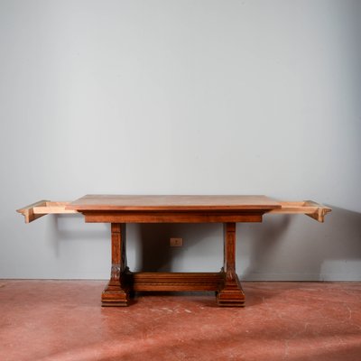 Art Deco Table with Wood Extensions-RAQ-2034145