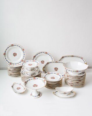 Art Deco Tableware by Jean Boyer for Limoges, 1930s, Set of 63-JWI-984378