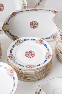 Art Deco Tableware by Jean Boyer for Limoges, 1930s, Set of 63-JWI-984378