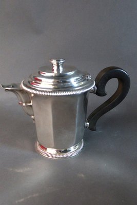 Art Deco Tea and Coffee Set in Silver from Christofle, Set of 4-WSV-1343843