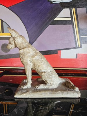 Art Deco Terracotta Dog by A. Thorand, 1935-AWH-1748075