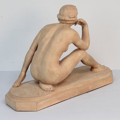 Art Deco Terracotta Sculpture by Lucien Alliots-NE-1320151