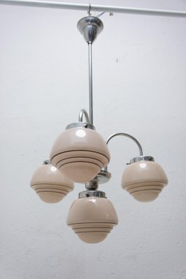 Art Deco Three-Armed Chandelier, 1930s-HXT-1252158