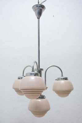 Art Deco Three-Armed Chandelier, 1930s-HXT-1252158