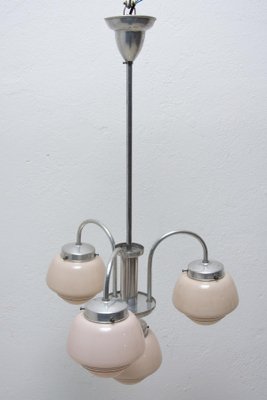 Art Deco Three-Armed Chandelier, 1930s-HXT-1252158