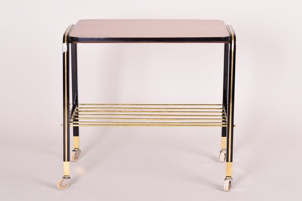 Art Deco Trolley in Mahogany, France, 1950s-WHY-1790691