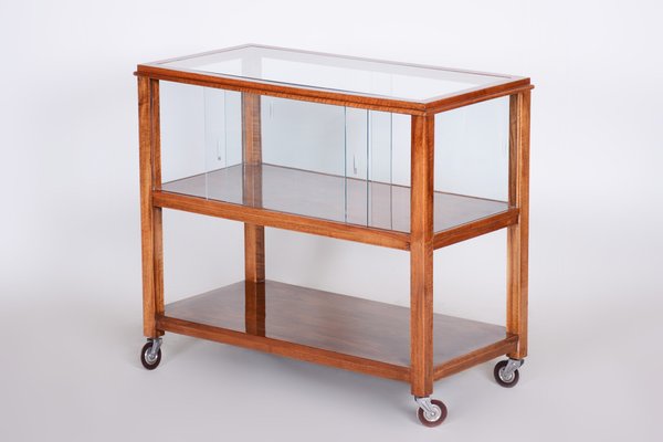 Art Deco Trolley in Walnut, 1920s-WHY-1768429