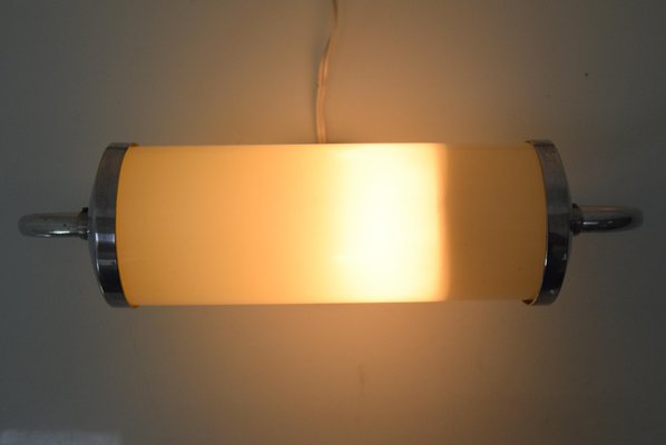 Art Deco Tubular Wall Lamp, 1930s-TZ-999766