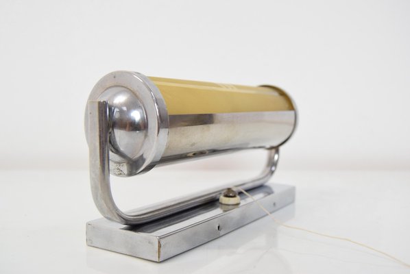 Art Deco Tubular Wall Lamp, 1930s-TZ-1073257