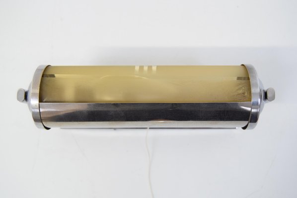 Art Deco Tubular Wall Lamp, 1930s-TZ-1073257