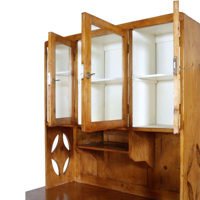 Art Deco Tyrolean Cabinet in Solid Pine-NJV-1311179