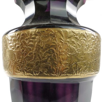 Art Deco Vase from Moser, Former Czechoslovakia, 1930s-BKO-1823413